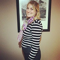 Katie second trimester