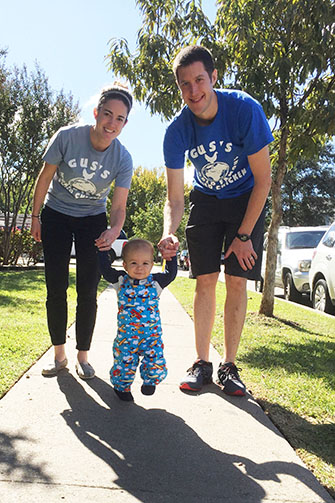 Luke, Anna, and James