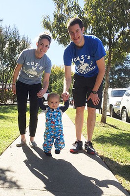 Luke, Anna, and James