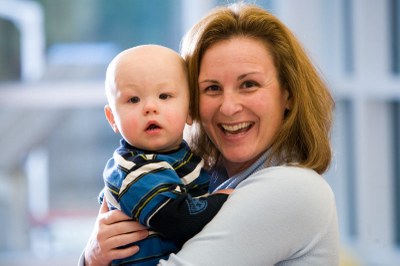 Over 40 Mom and Baby