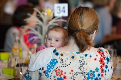 Mom and baby 2016 Luncheon