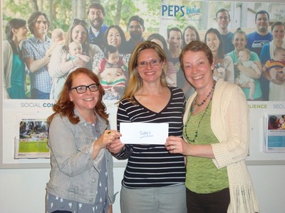 Act of Giving Check Presentation