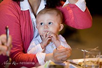 Baby at PEPS Luncheon